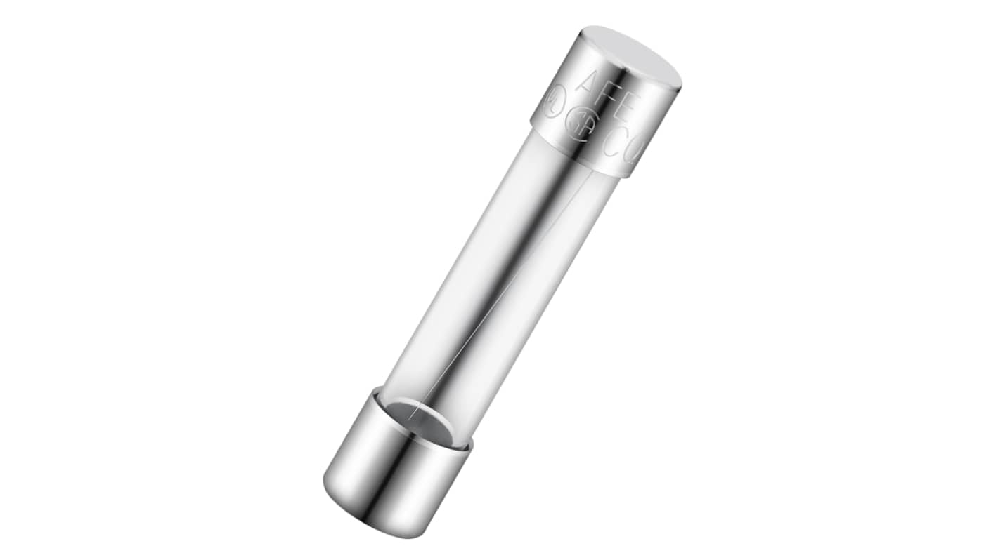 RS PRO 20A F Glass Cartridge Fuse, 6.3 x 32mm