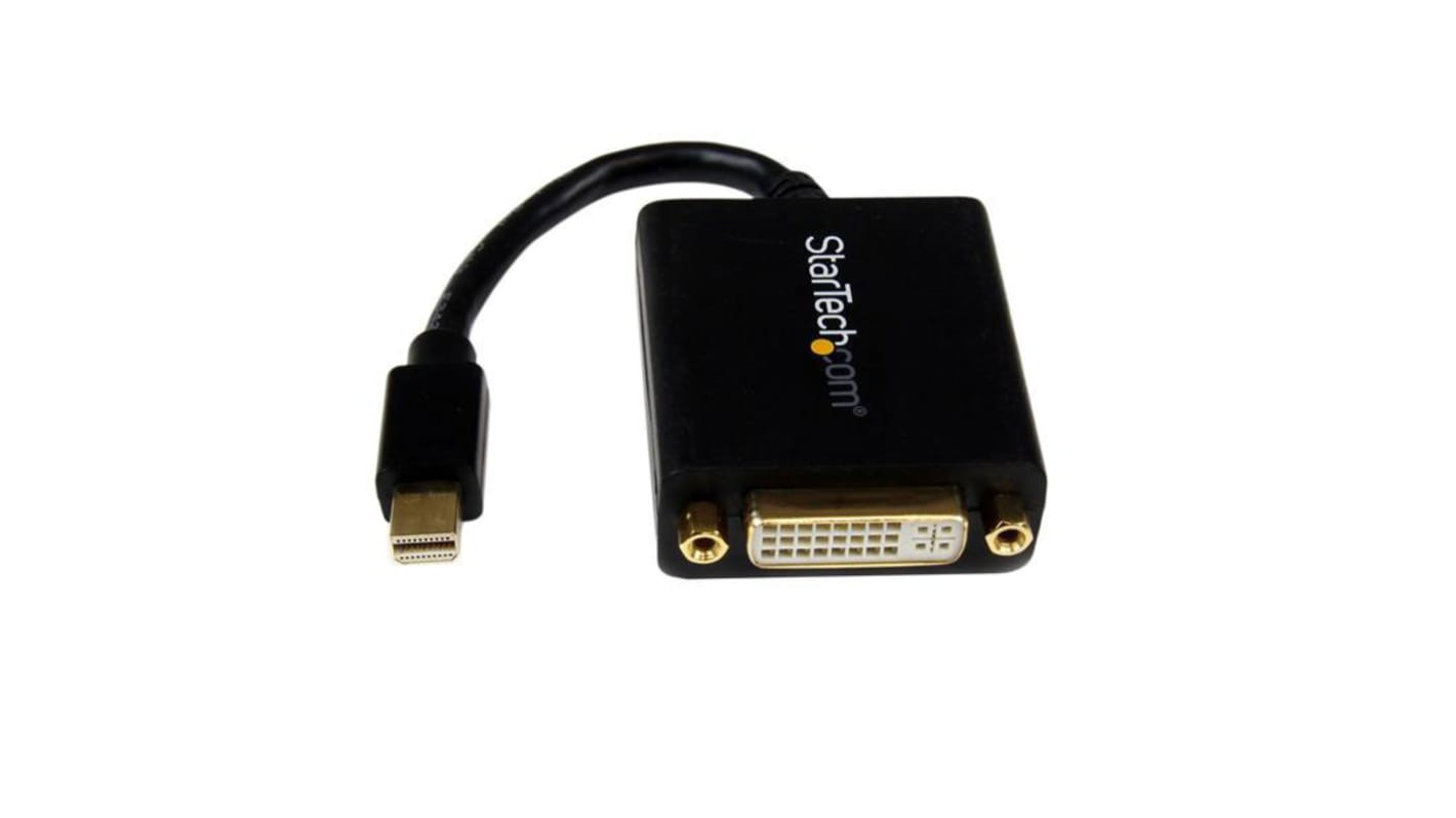 StarTech.com Mini DisplayPort to DVI Adapter, 130mm Length - 1920 x 1200 Maximum Resolution
