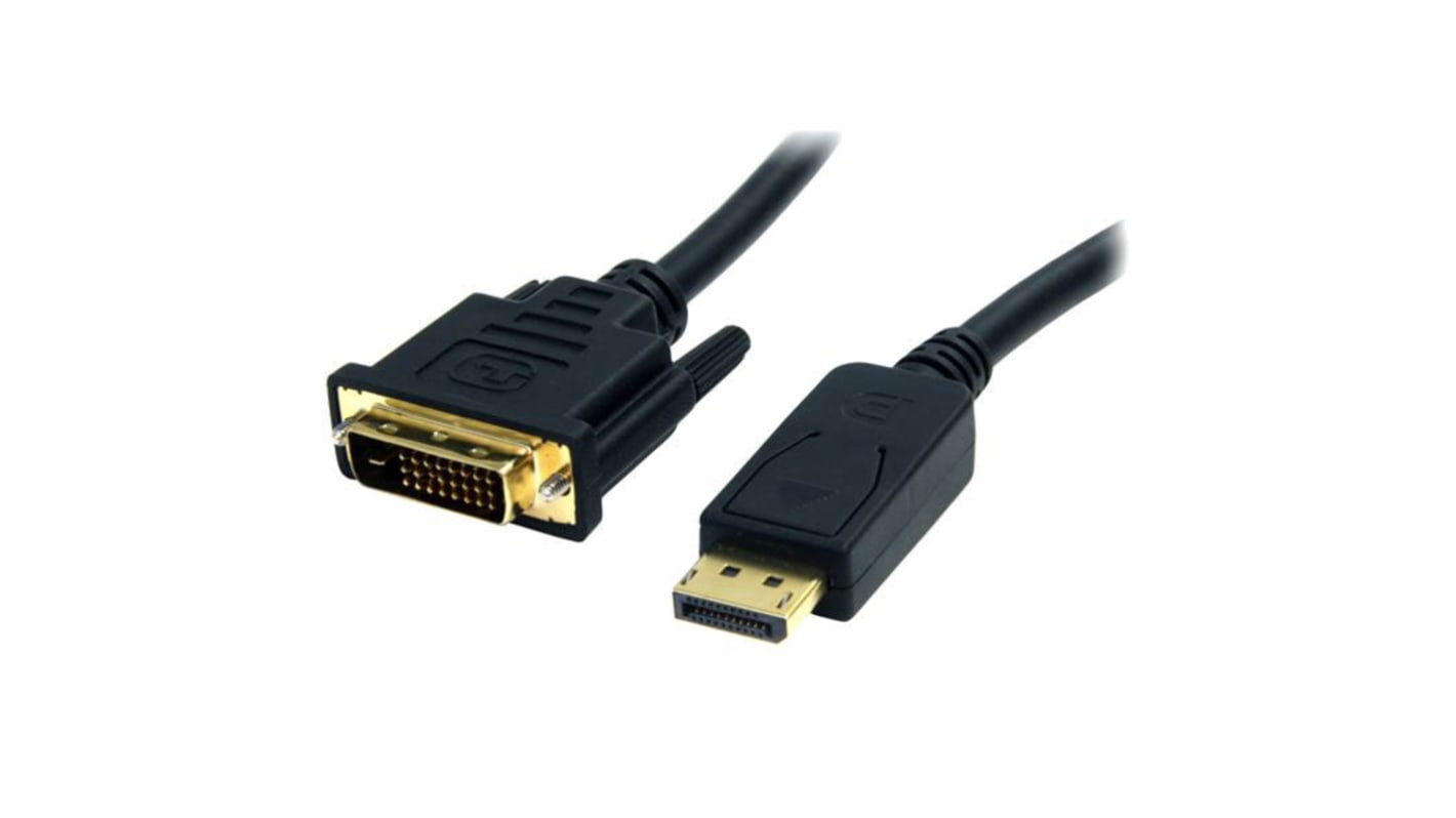 DisplayPort To DVI Cable - 6 ft / 2m - P