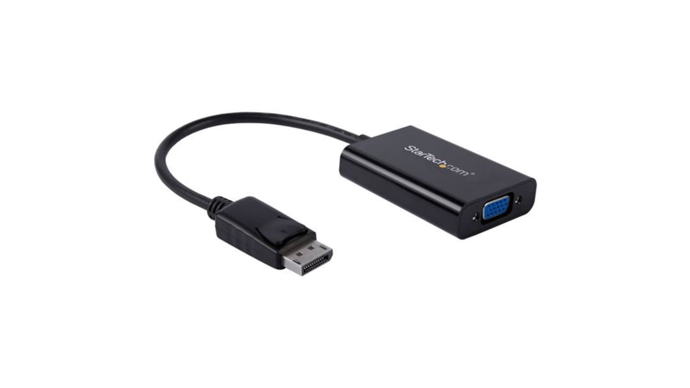 StarTech.com DisplayPort to VGA Adapter, 250mm Length - 1920 x 1200 Maximum Resolution