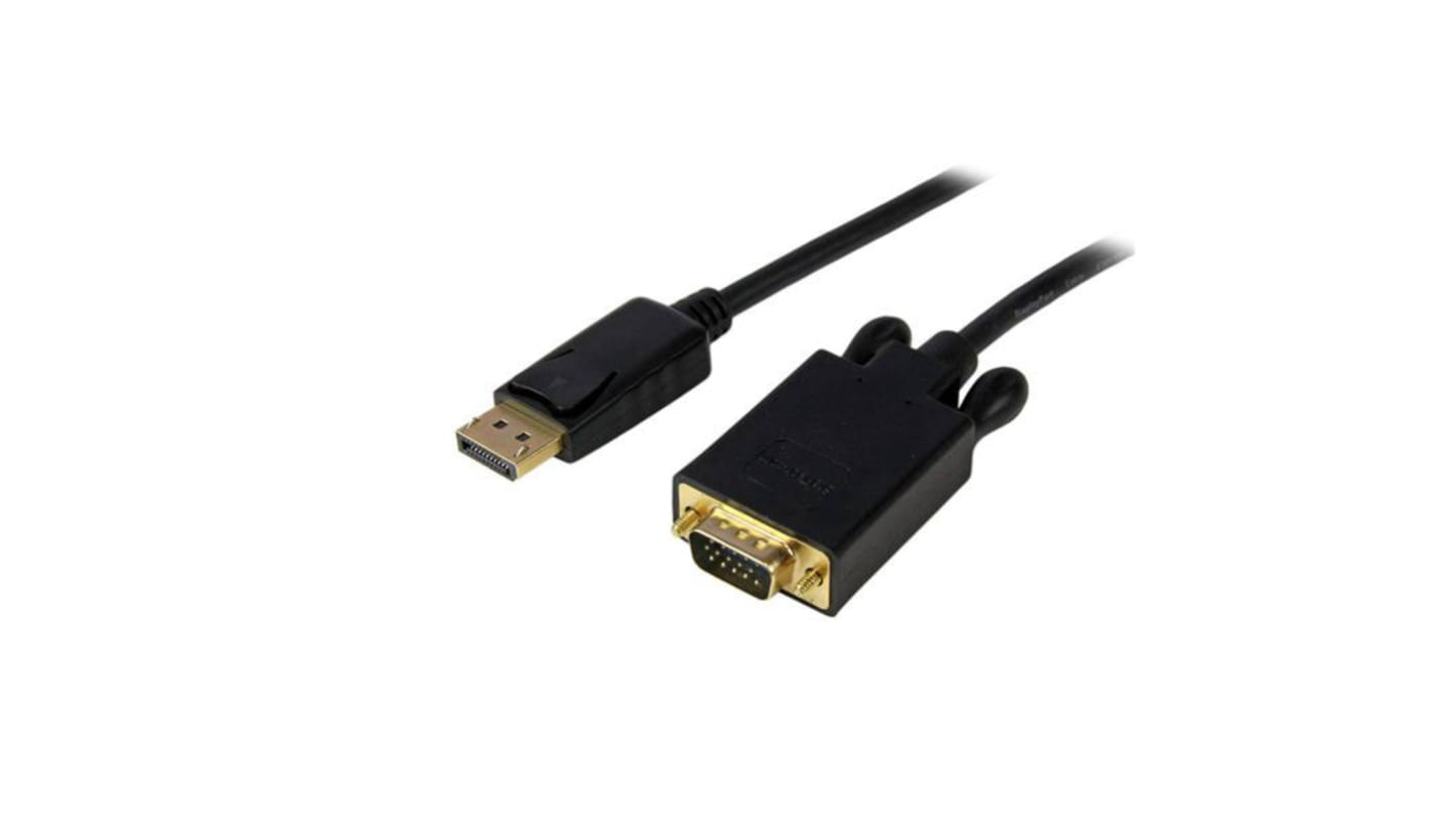 StarTech.com DisplayPort to VGA Adapter, 900mm Length - 1920 x 1200 Maximum Resolution