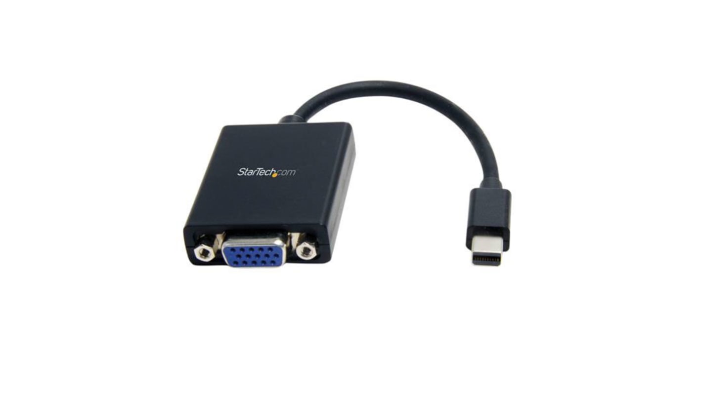 StarTech.com Mini DisplayPort to VGA Adapter, 102mm Length - 1920 x 1200 Maximum Resolution