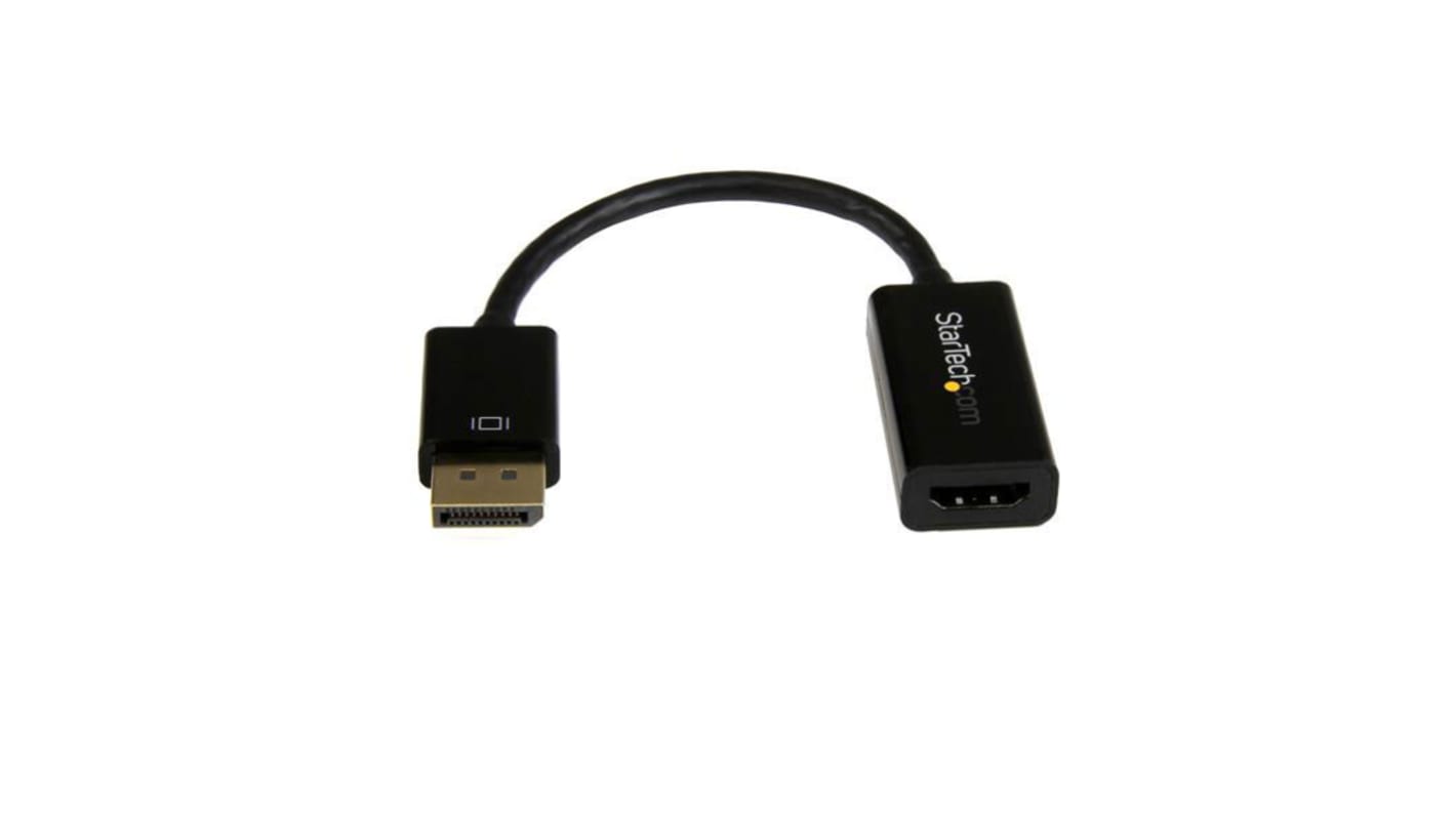 StarTech.com 适配器, DP转HDMI, 4K x 2K分辨率, 150mm长