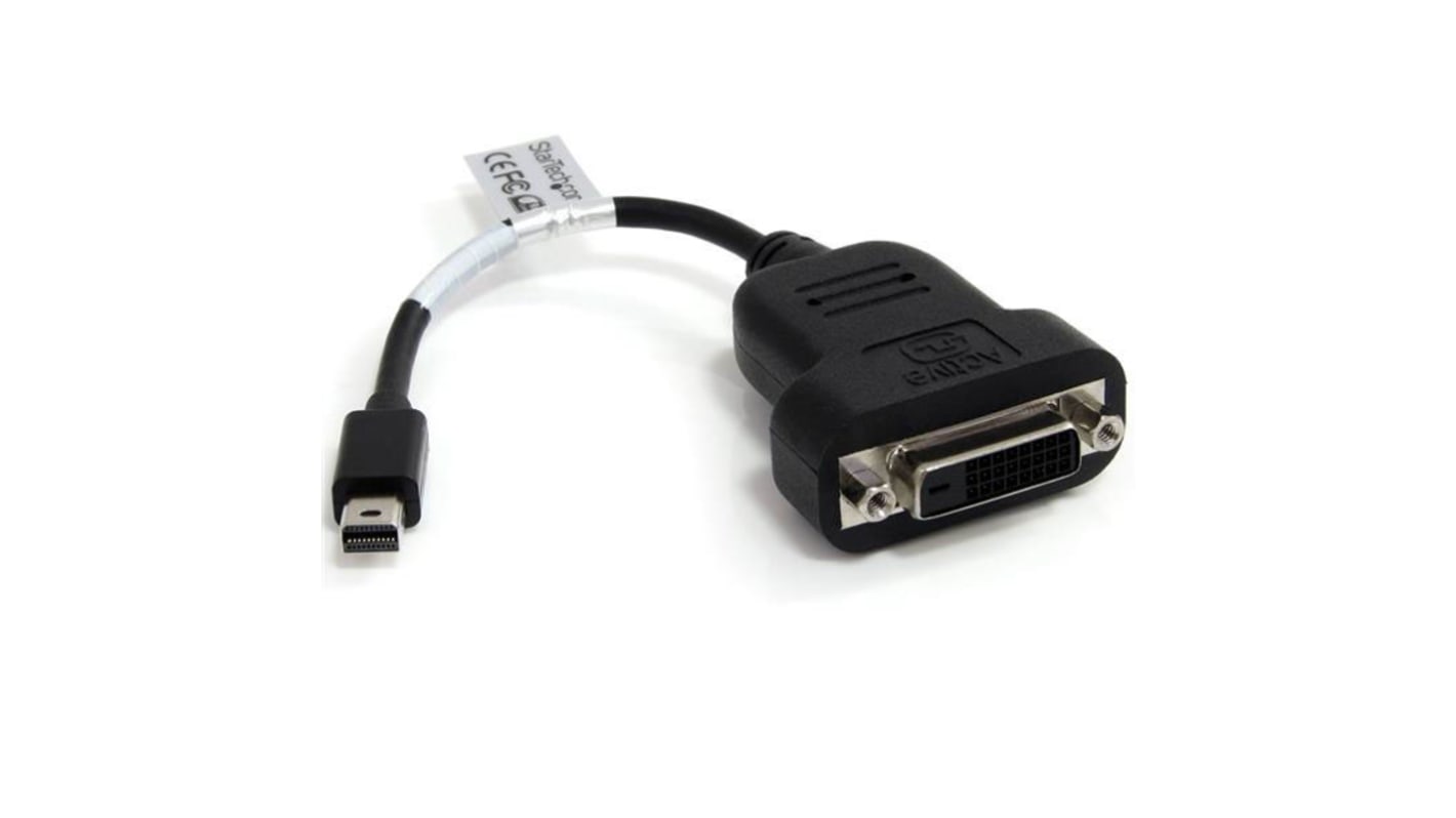 StarTech.com Mini DisplayPort to DVI Adapter, 120mm Length - 1920 x 1200 Maximum Resolution