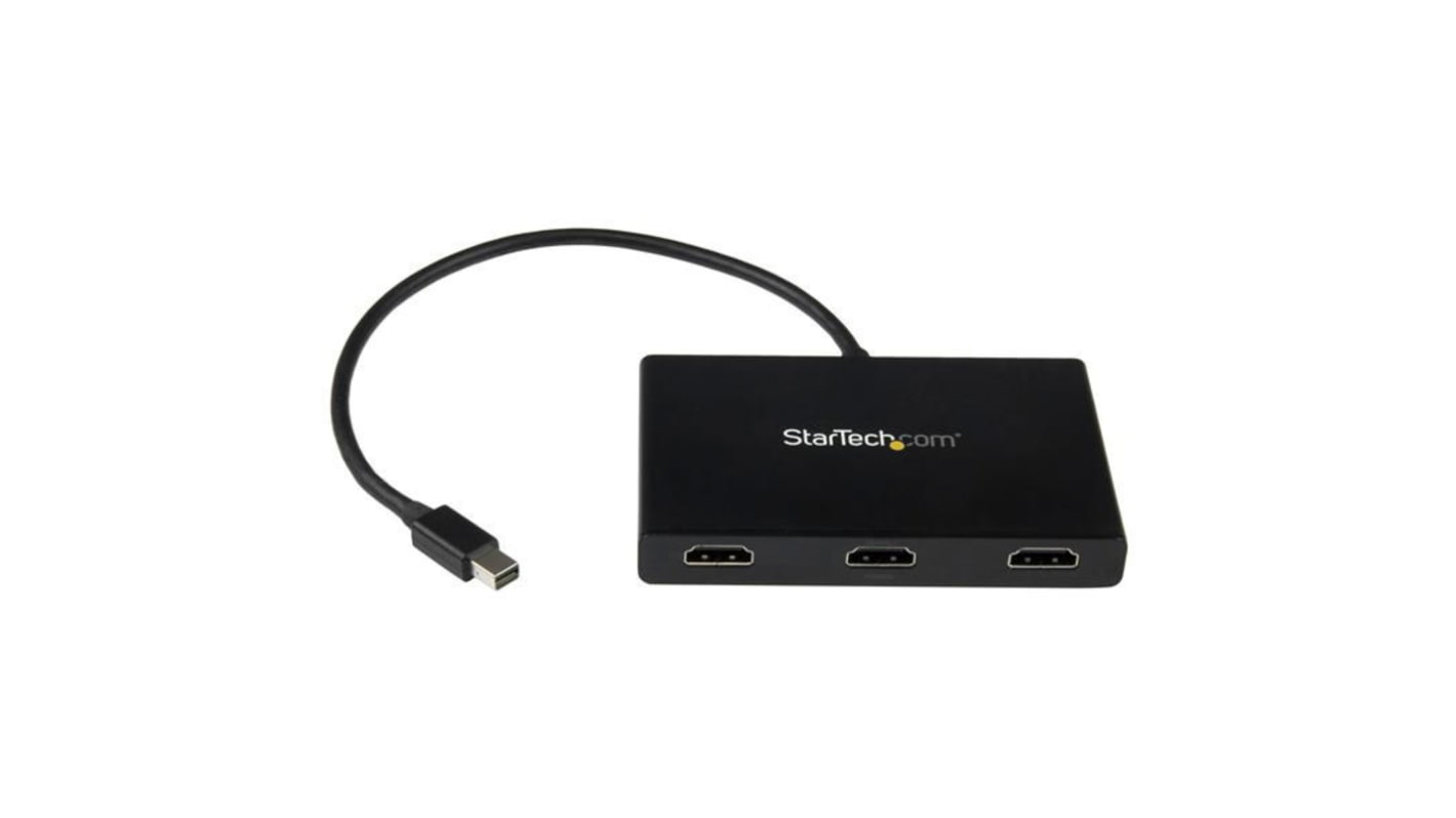 StarTech.com 3 port Mini DisplayPort to HDMI Adapter, 114mm Length - 3840 x 2160 Maximum Resolution