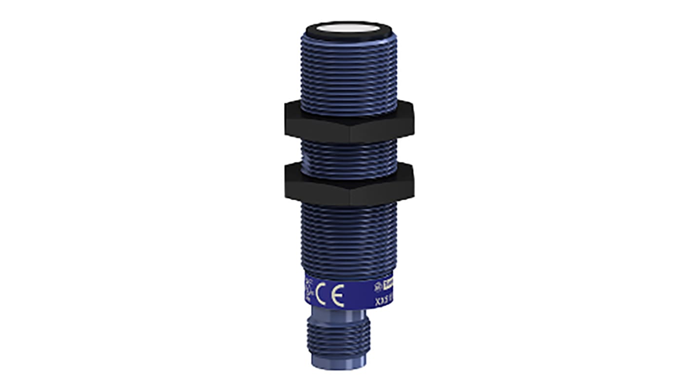Rs-Online Sensore di prossimità Cilindro filettato Telemecanique Sensors M18 rilevamento 1 m 12 → 24 V c.c