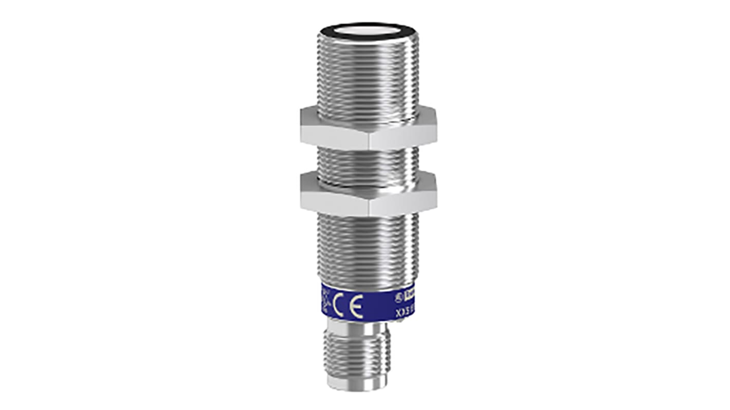 Rs-Online Sensore di prossimità Cilindro filettato Telemecanique Sensors M18 rilevamento 1 m 12 → 24 V c.c