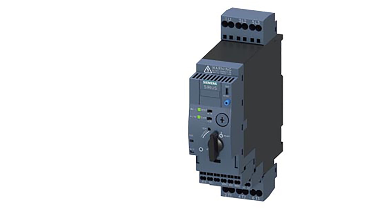 Siemens SIRIUS 3RA6 Load Feeder, DOL, 180 W, 690 V ac, 3 Phase, IP20