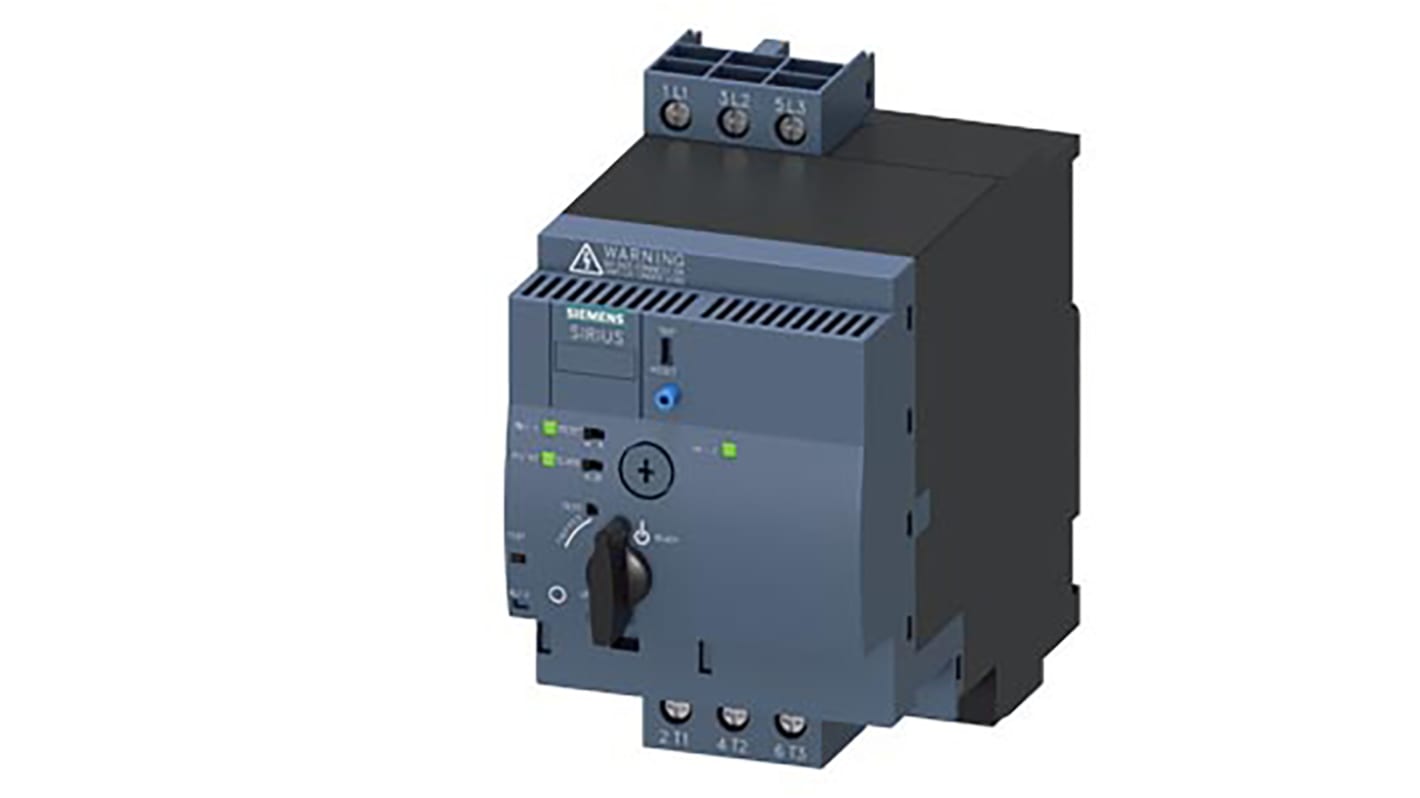 Siemens SIRIUS 3RA6 Load Feeder, Reversing Starter, 750 W, 690 V ac, 3 Phase, IP20