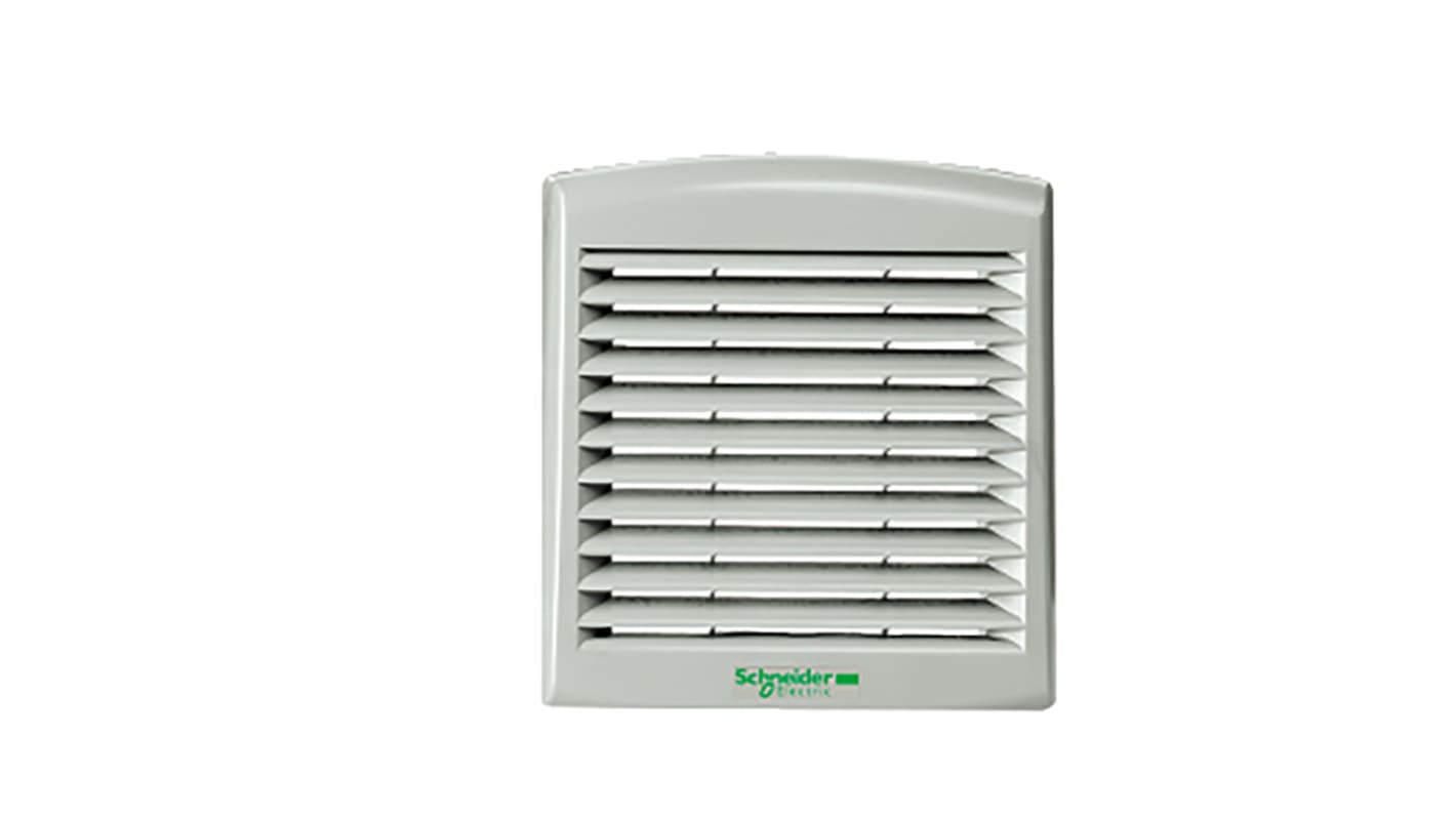 Rejilla de ventilación Schneider Electric Gris, 316 x 18 x 316mm