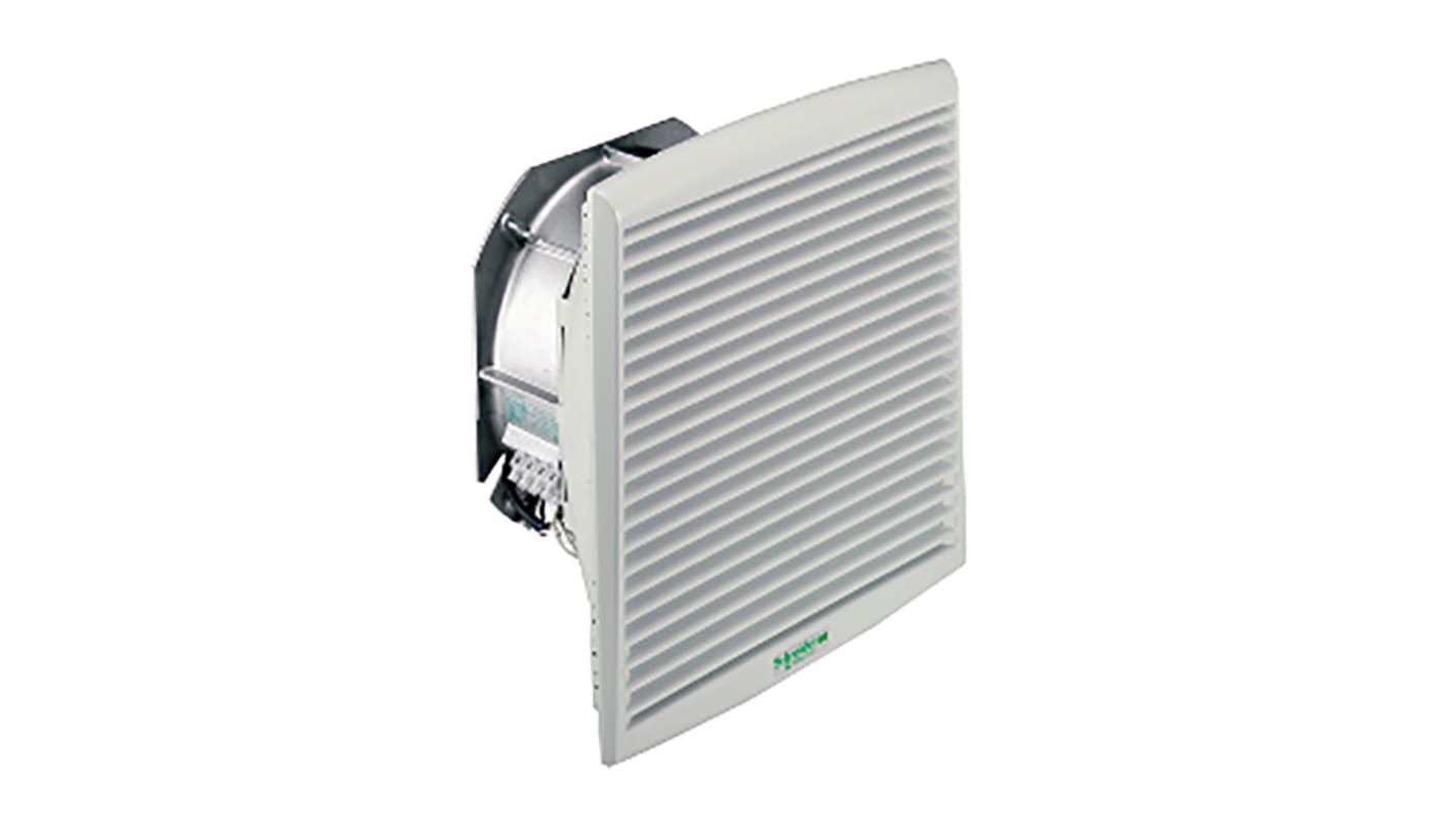 Schneider Electric ClimaSys CV Series Filter Fan, 207 → 244 V ac, AC Operation, 562 m³/h @ 50 Hz, 586 m³/h @ 60