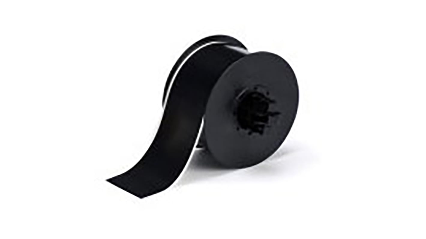 Brady B-7569 Vinyl Black Label Roll, 101mm Width, 1 Roll Qty