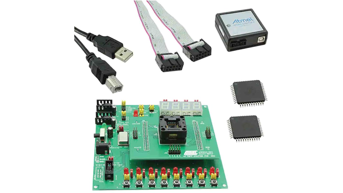 Microchip ATF15xx-DK3-U ATF15XX-DK3-U CPLD Development/Programmer Kit Development Kit ATDH1150USB, ATF15xxAS/ASV for