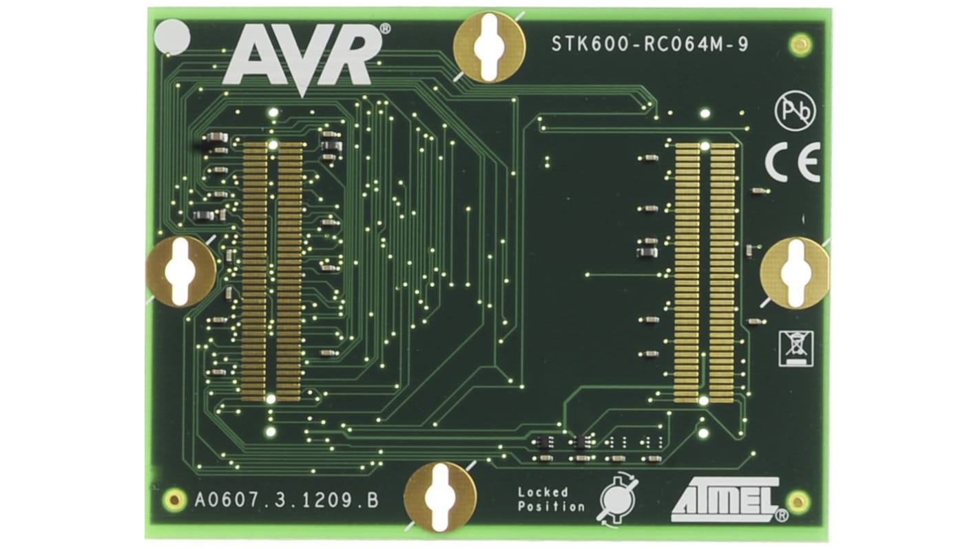 Microchip ATSTK600-RC09 for use with 64-pin MegaAVR in TQFP Socket