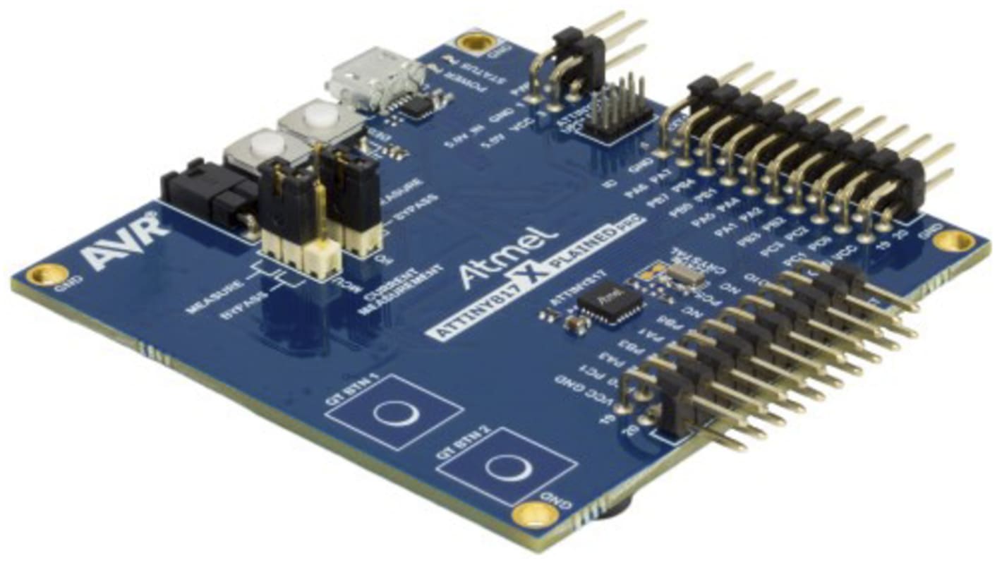 Microchip AVR单片机开发板, ATtiny817处理器, ATtiny817 Xplained Pro