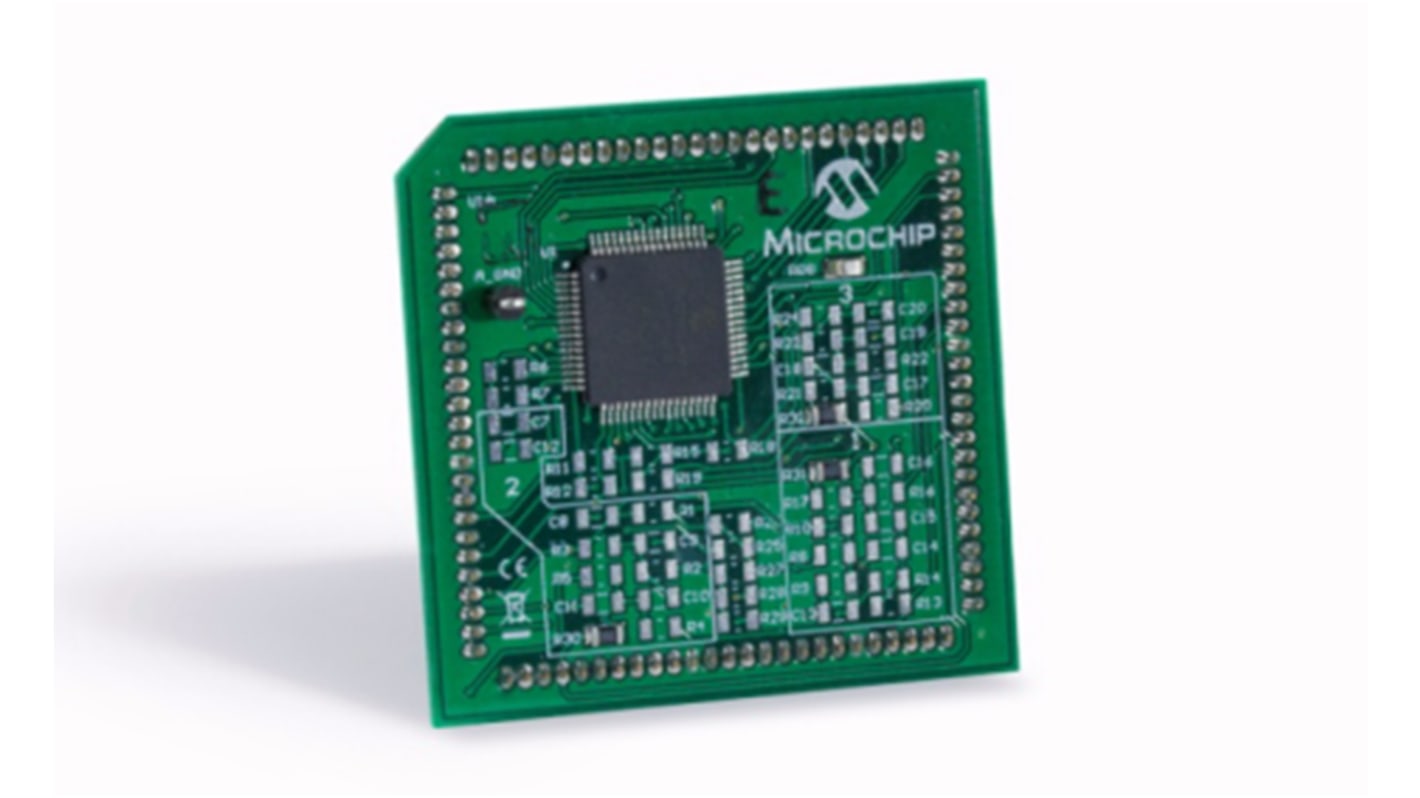 Microchip dsPIC33EP256MC506 Internal OpAmp MC PIM MCU Expansion Board MA330031-2