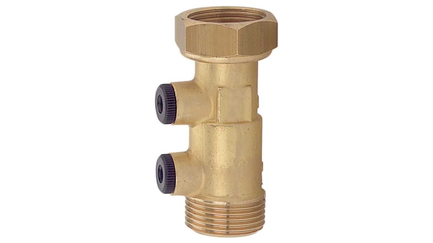 Watts Brass Double Check Valve, BSP 3/4in, 10 bar