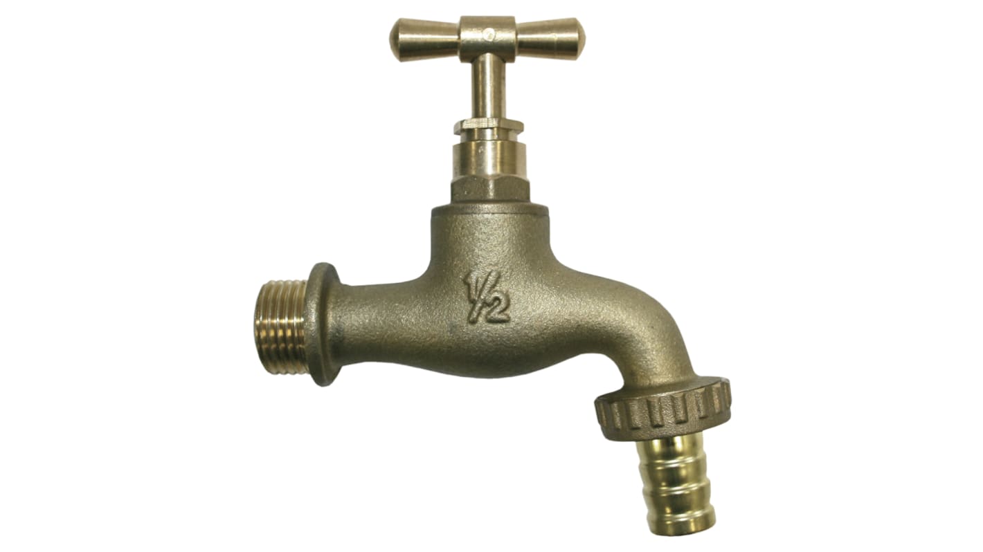 136904 | Watts Brass Twist Handle Gardening Tap, 1/2in | RS