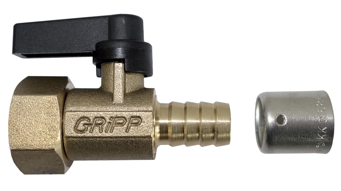 Watts Brass Pipe Fitting, Straight Compression Fitting 1/2in