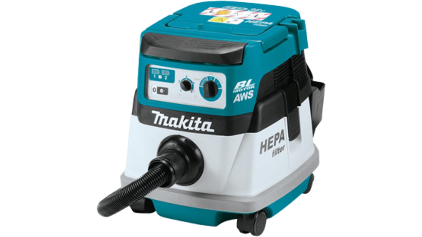 Makita DVC864LZ 36V, 8 L, Cordless Dust Extractor