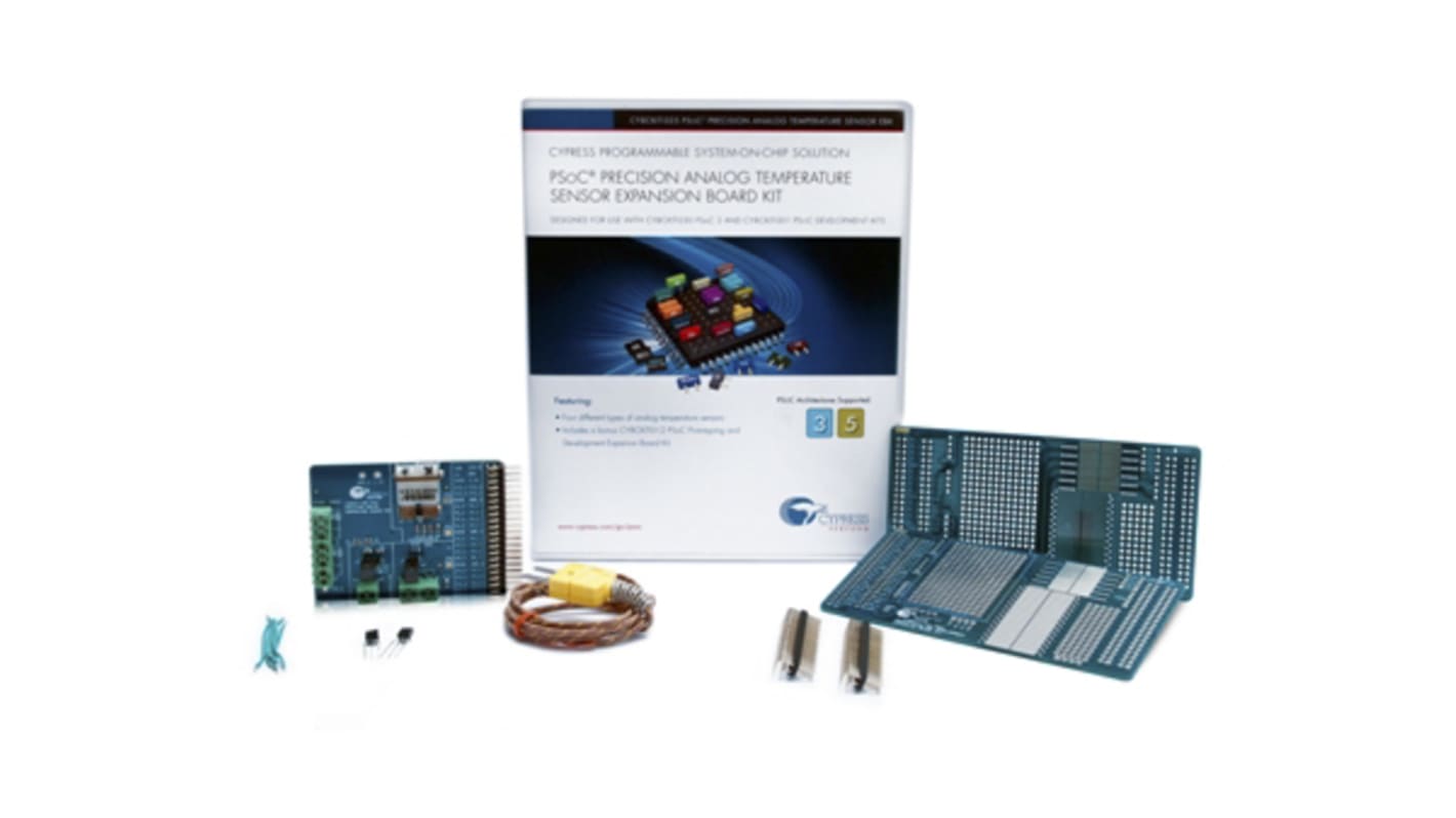 Kit de desarrollo de Infineon, con núcleo PSoC 3
