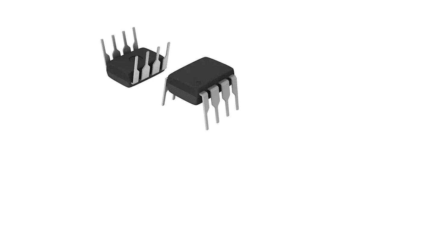 Broadcom Optokobler, DC indgang, Transistor Udgang, 1 Overflademontering, DIP, 8 ben, HCPL-3150-000E