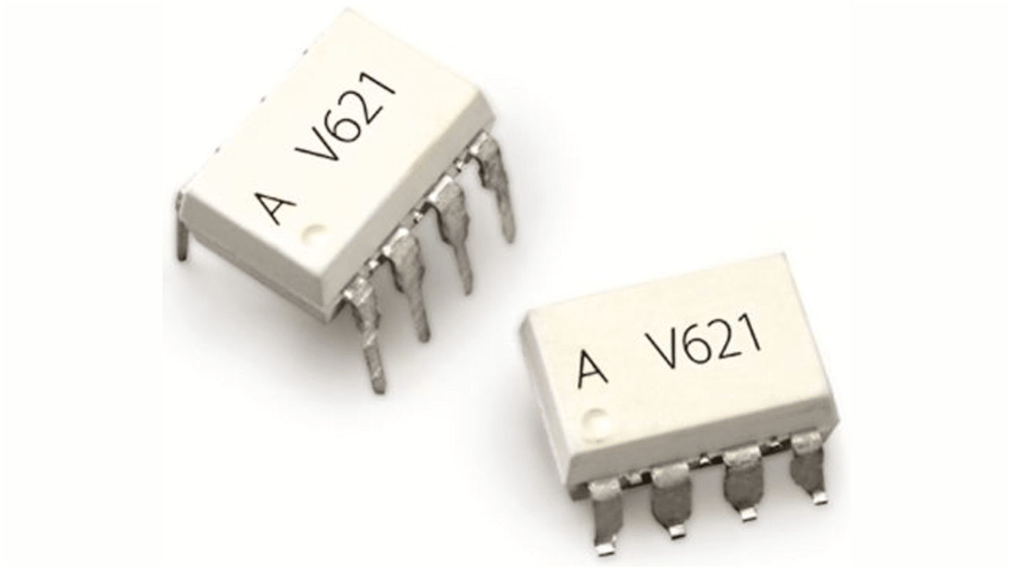 Broadcom Solid State Relay, 15 μA Load, Surface Mount, 0.8 V Control