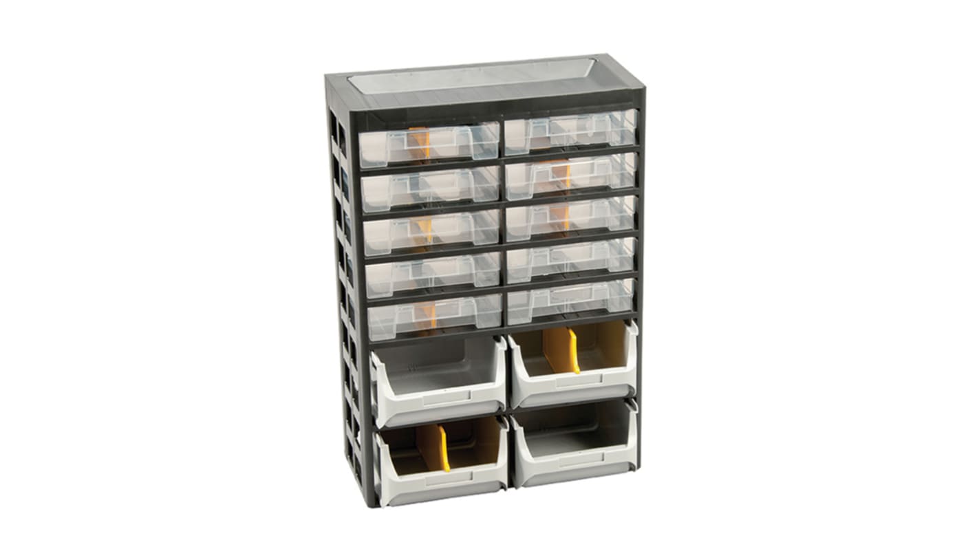RS PRO Drawer Unit, 435mm x 305mm x 170mm