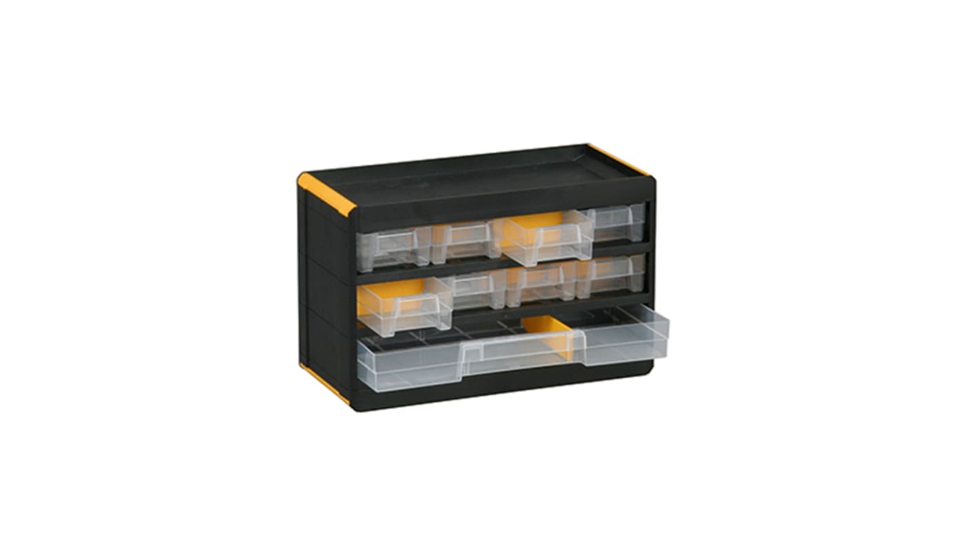 RS PRO Drawer Unit, 190mm x 300mm x 135mm