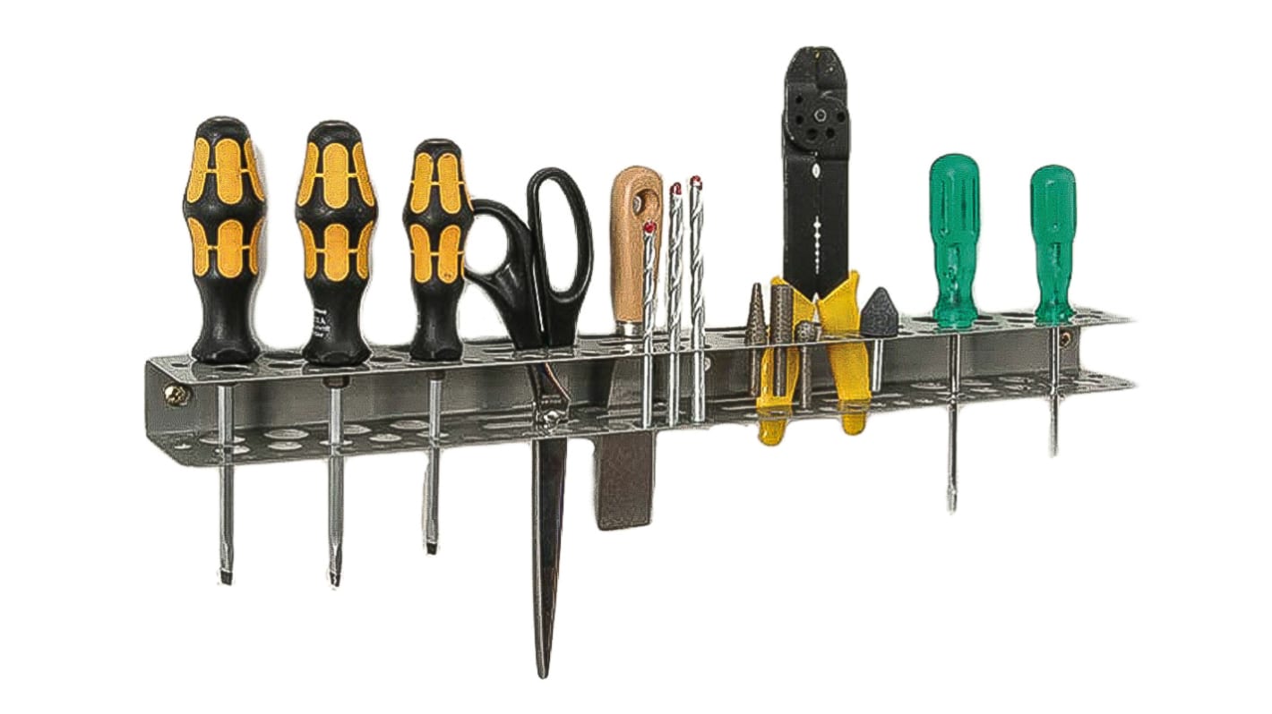 RS PRO Steel Wall Mount Tool Panel