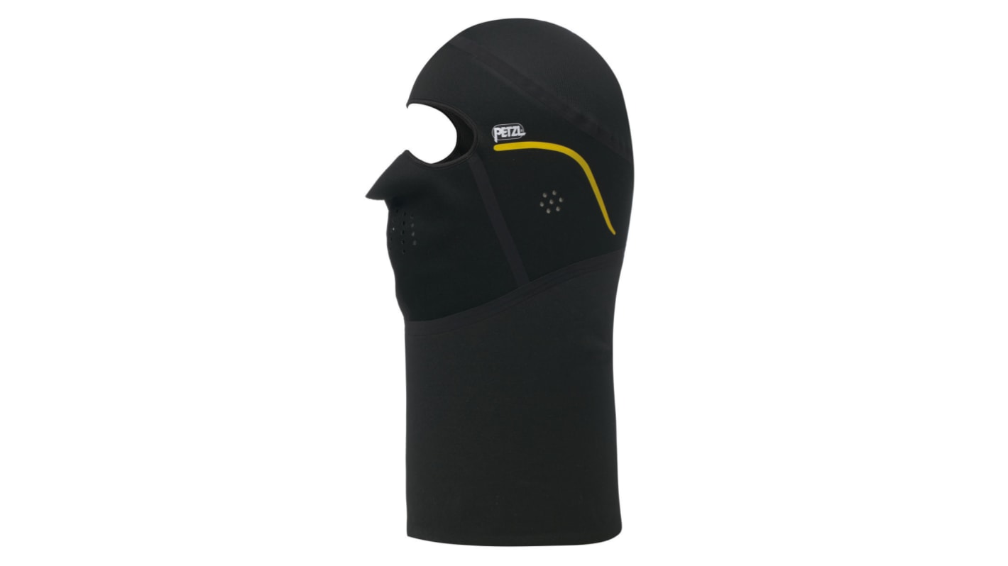 Petzl Black Polyester Balaclava