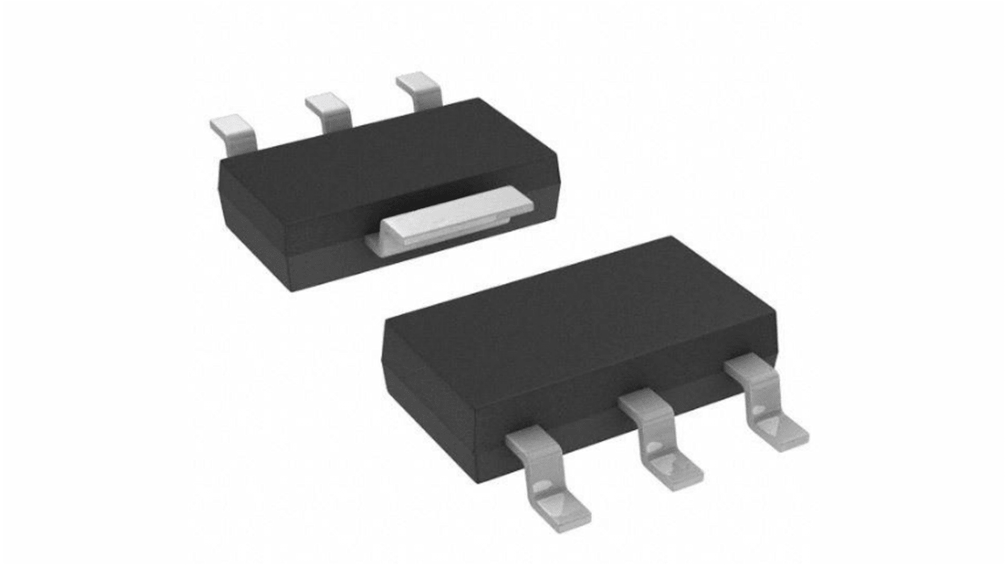 STMicroelectronics STN0214 SMD, NPN Transistor 1400 V / 200 mA, SOT-223 (SC-73) 3-Pin