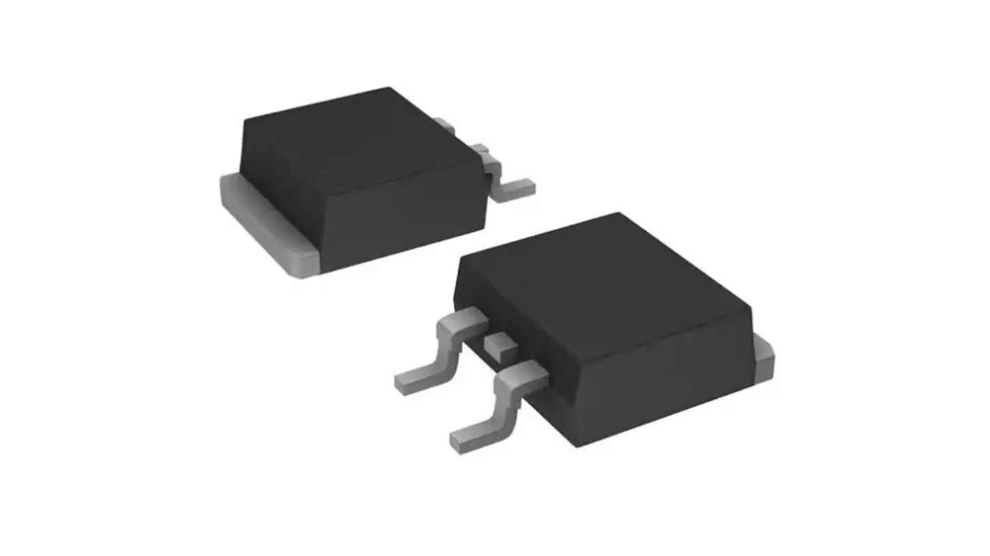 STMicroelectronics L7805CD2T-TR, 1 Linear Voltage, Voltage Regulator 1.5A, 5 V 3-Pin, D2PAK