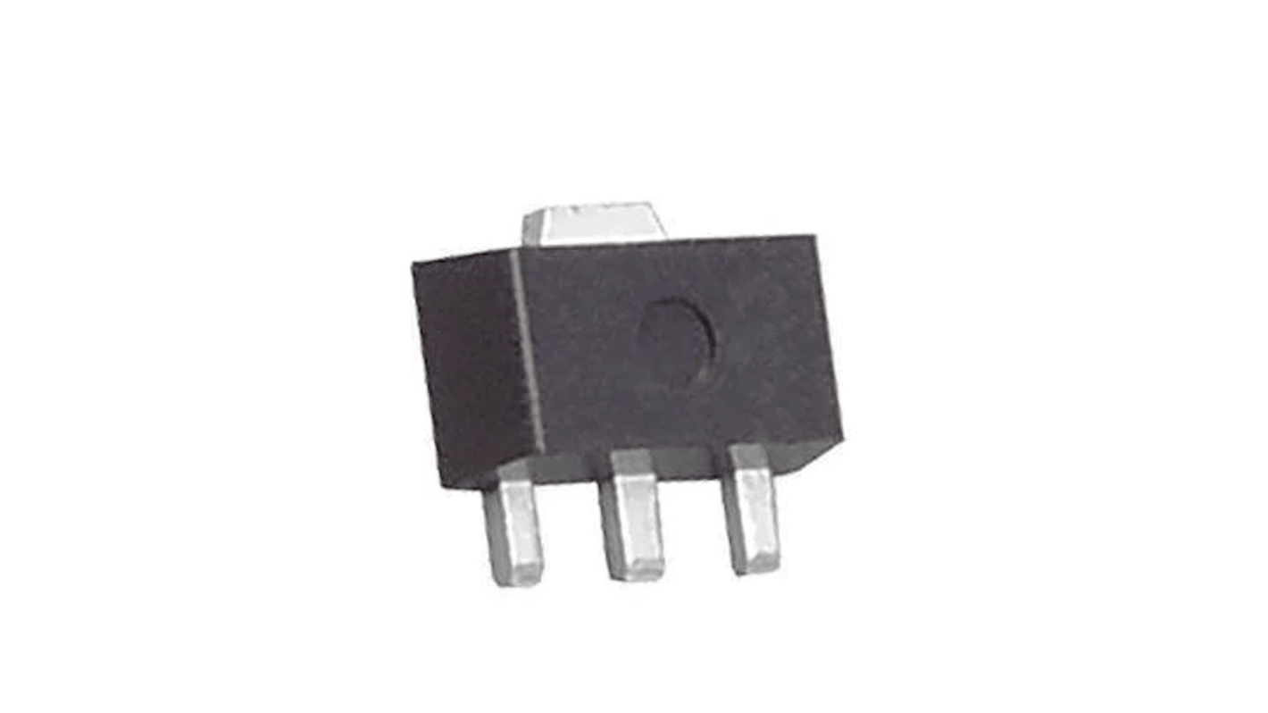 STMicroelectronics 线性稳压芯片, 12 V输出, 100mA最大输出, 单路输出, SOT-89, 3针, 贴片安装, 0 °C→+150 °C, ±5%精度