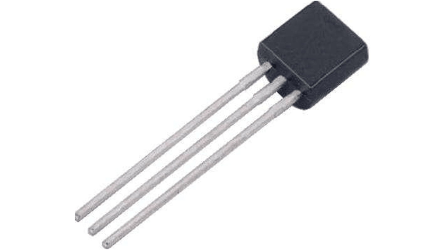 STMicroelectronics 线性稳压芯片, 15 V输出, 100mA最大输出, 单路输出, TO-92, 3针, 通孔安装, 0 °C→+150 °C, ±5%精度