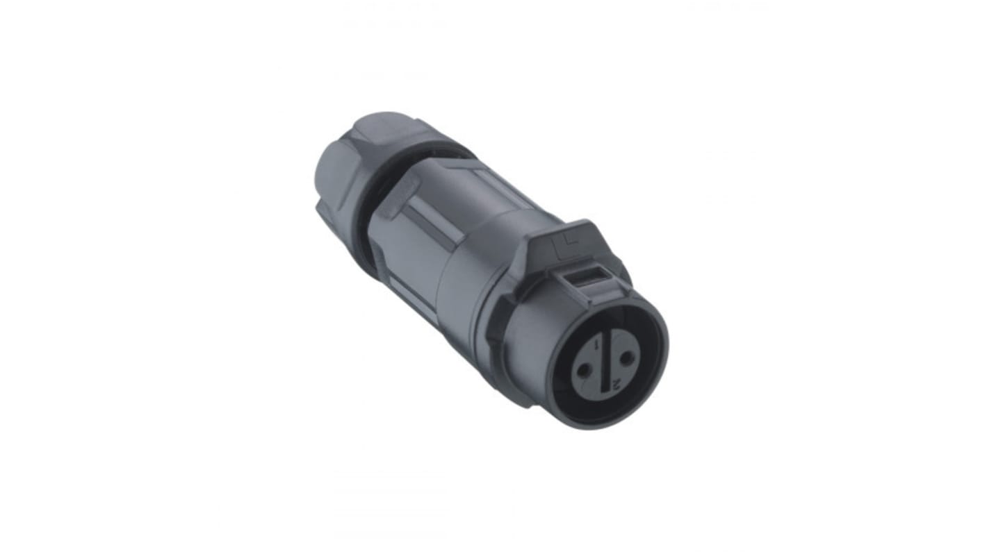 Lumberg Circular Connector, 5 Contacts, Cable Mount, Socket, Female, IP67, 02 Series