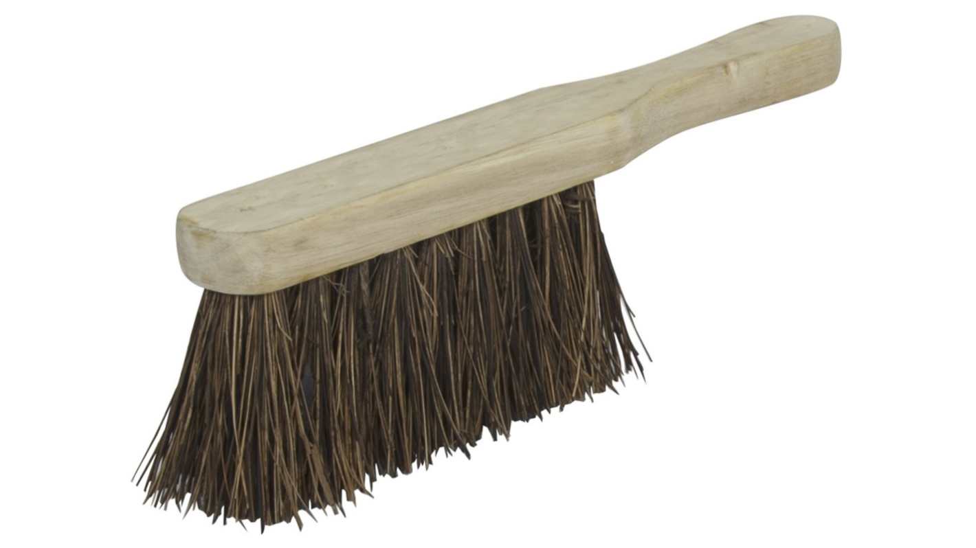 RS PRO Hard Bristle Beige, Brown Scrubbing Brush, Bassine bristle material