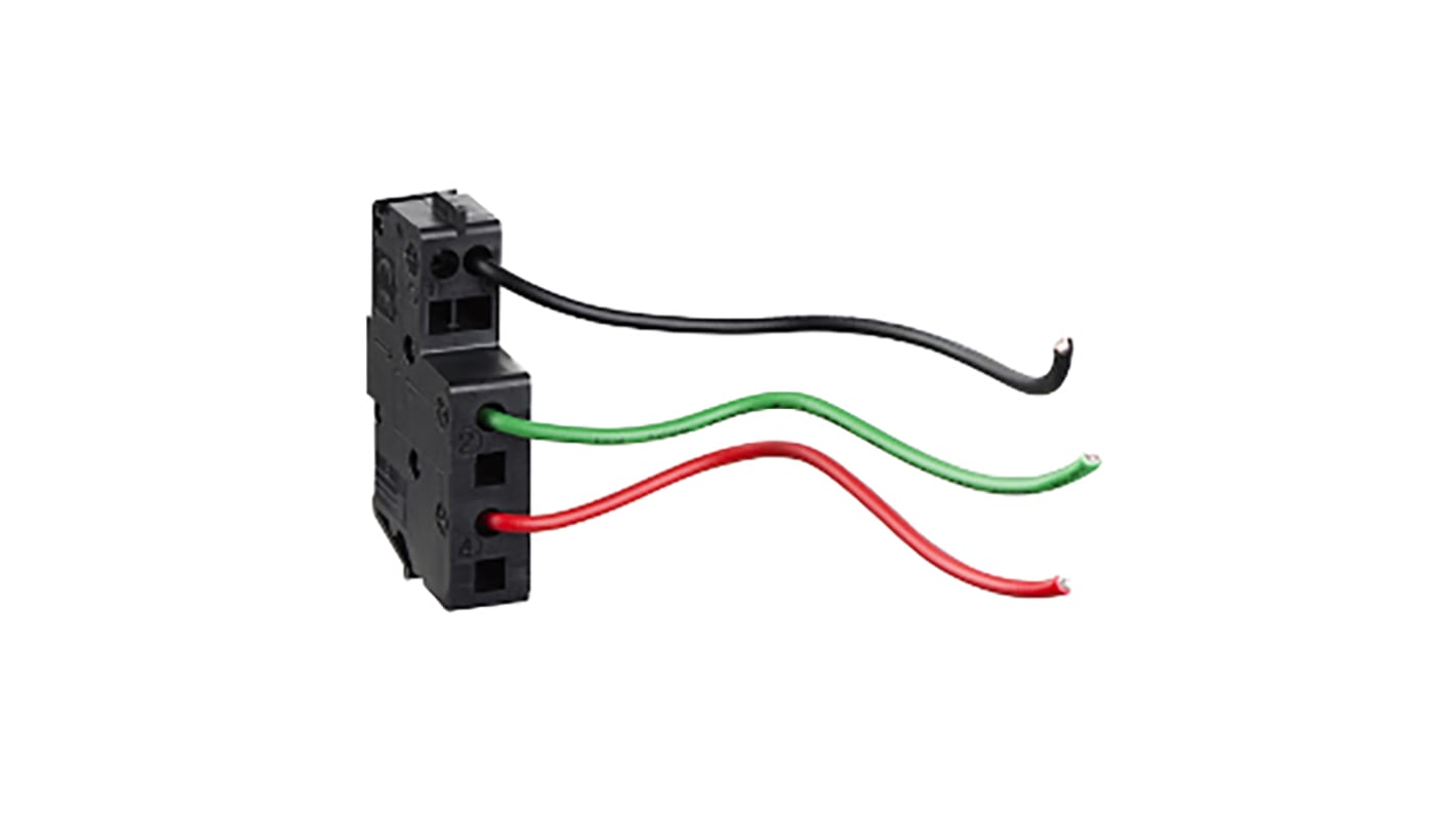 Schneider Electric Auxiliary Contact, 1 Contact, 1CO, Front Mount