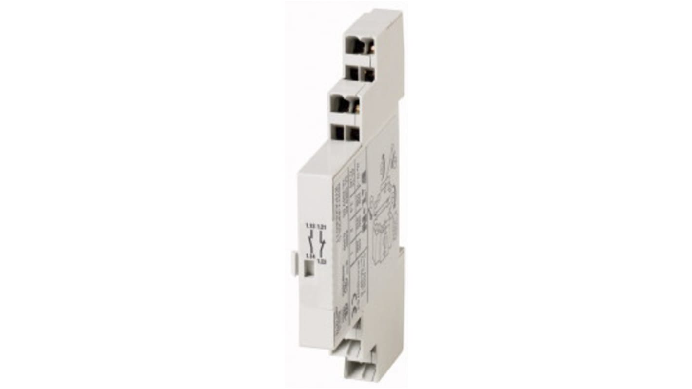 Eaton Auxiliary Contact, 2 Contact, 1NC + 1NO, Side Mount