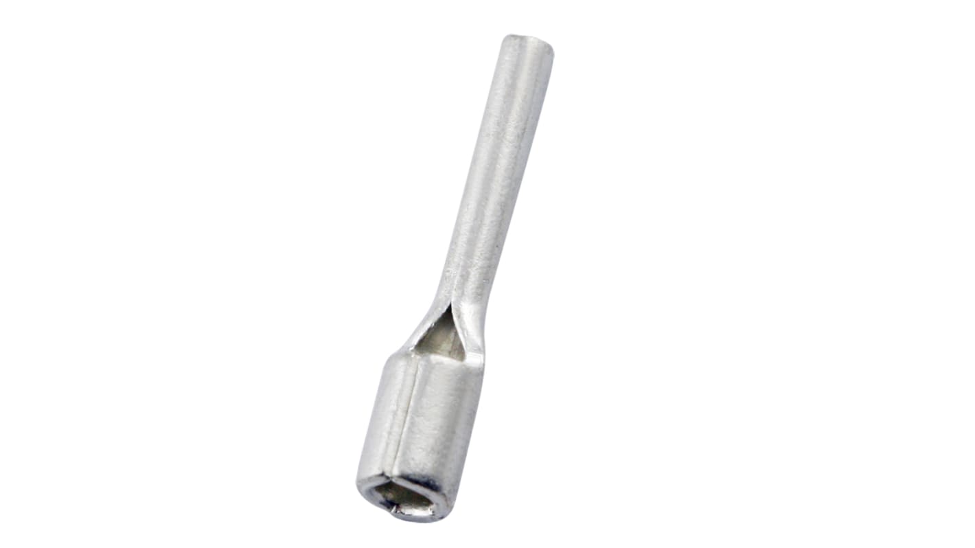 RS PRO Crimp Pin Connector, 0.5mm² to 1.5mm², 22AWG to 16AWG, 1.9mm Pin Diameter, 12mm Pin Length