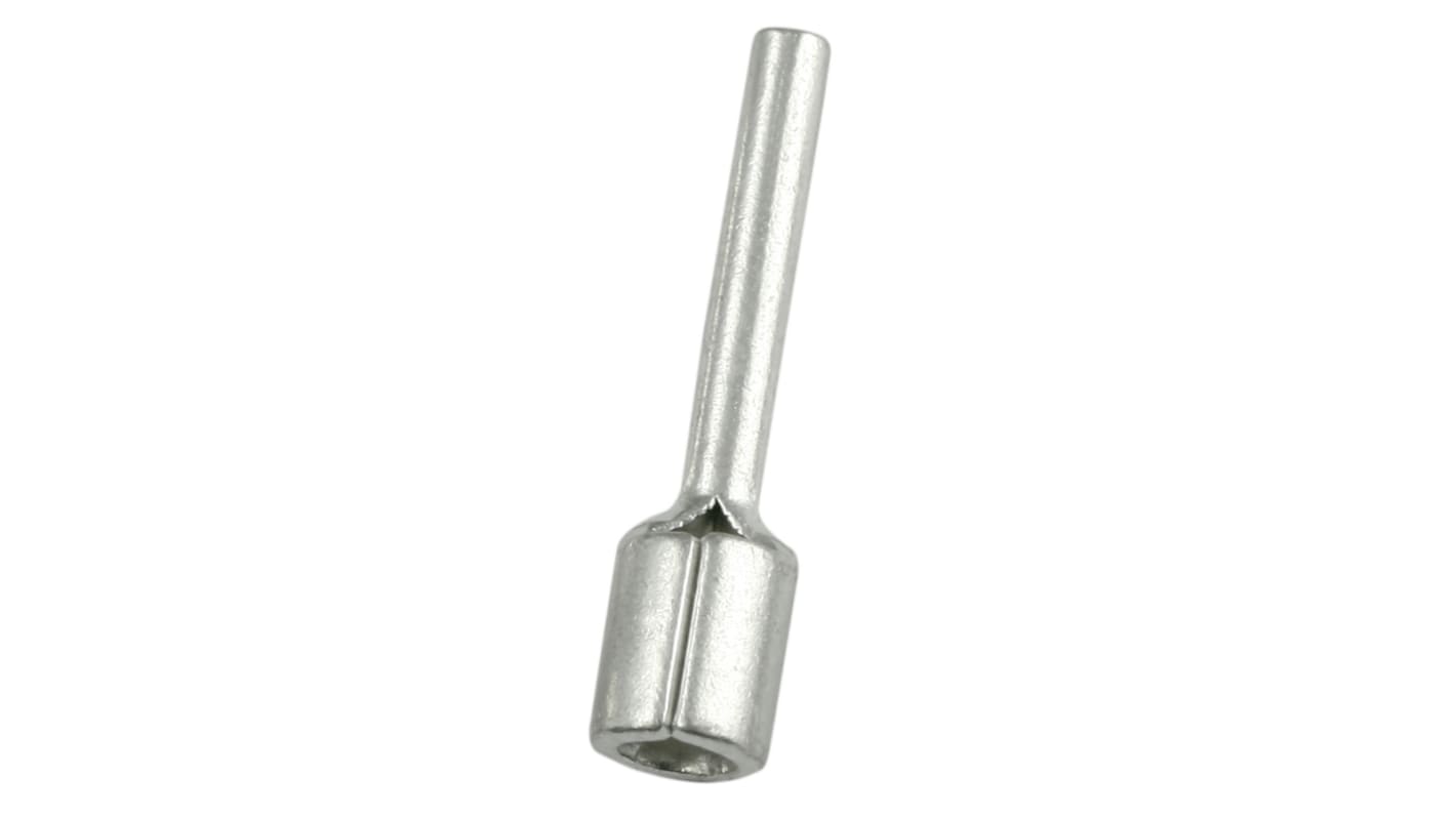 RS PRO Crimp Pin Connector, 1.5mm² to 2.5mm², 16AWG to 14AWG, 1.9mm Pin Diameter, 12mm Pin Length