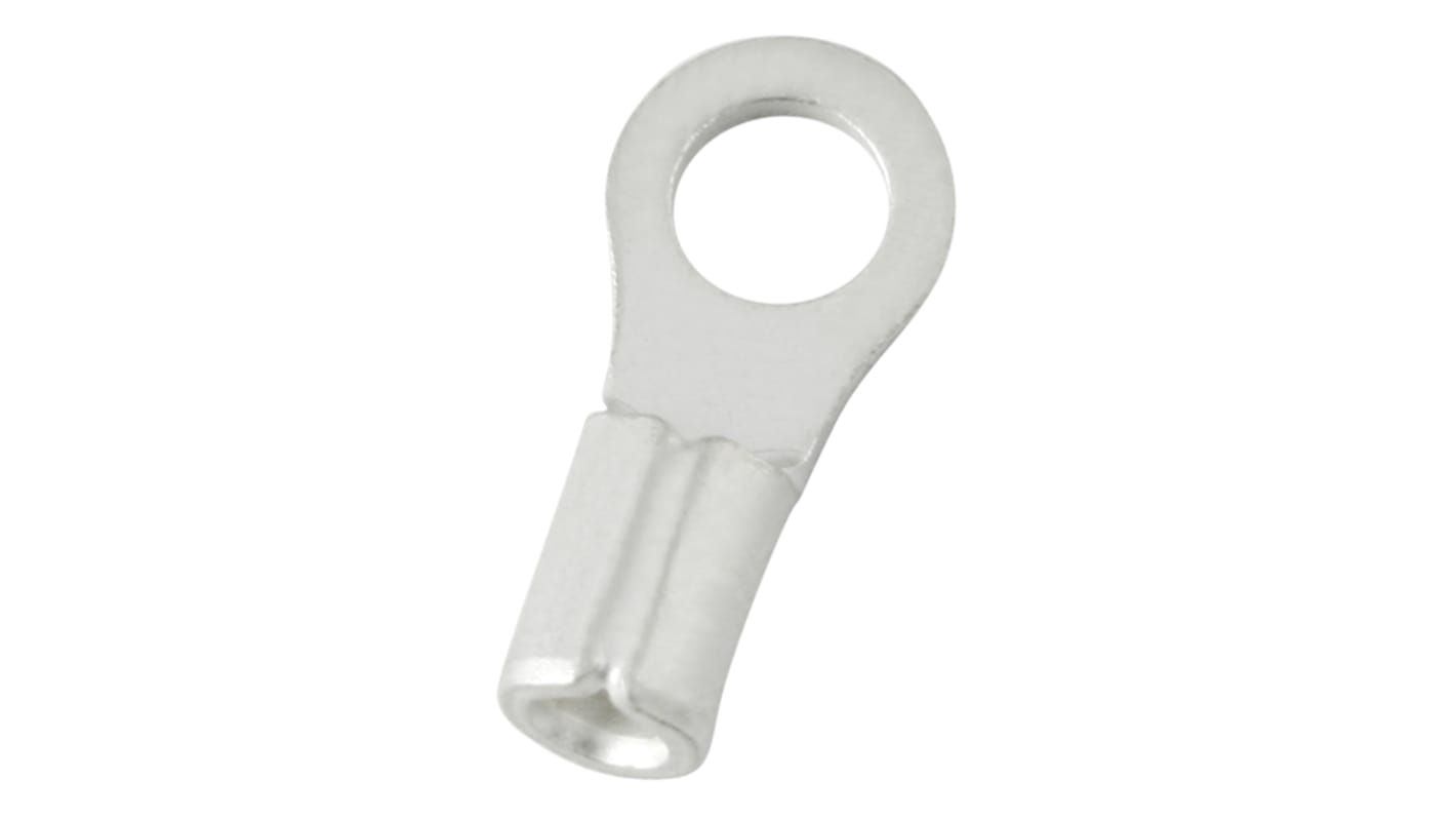 RS PRO 铜线鼻子, Φ3.7mm内环, 3.7mm螺栓, 1.5mm²线规, -40°C至+150°C