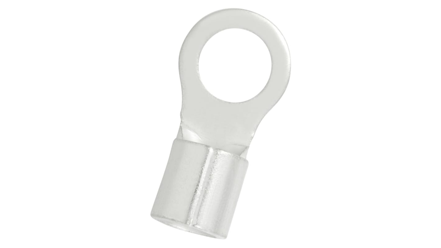 Terminale ad occhiello RS PRO, Ø perno 10.5mm, dimens. max filo 22mm², 4AWG