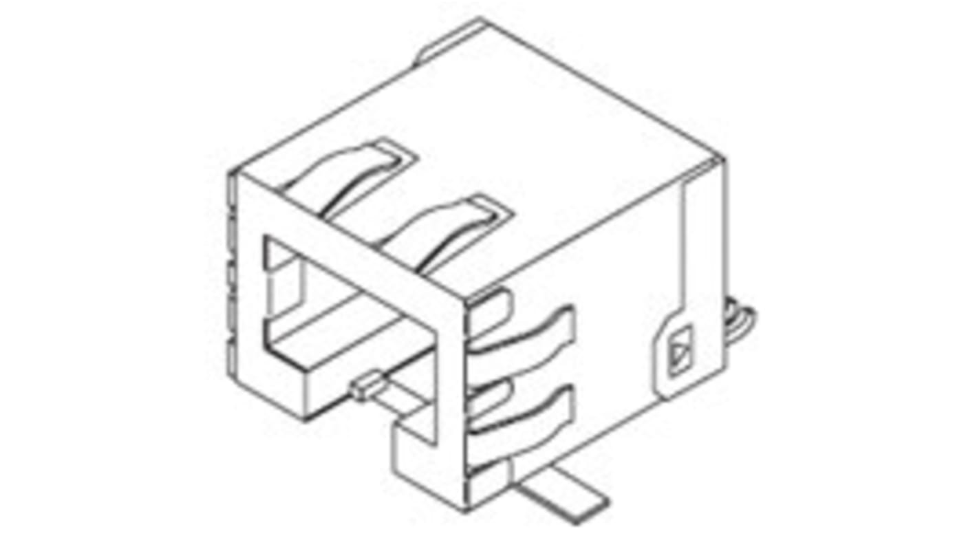 Connettore RJ45 Femmina Molex Cat5e, 8P8C vie, Montaggio superficiale