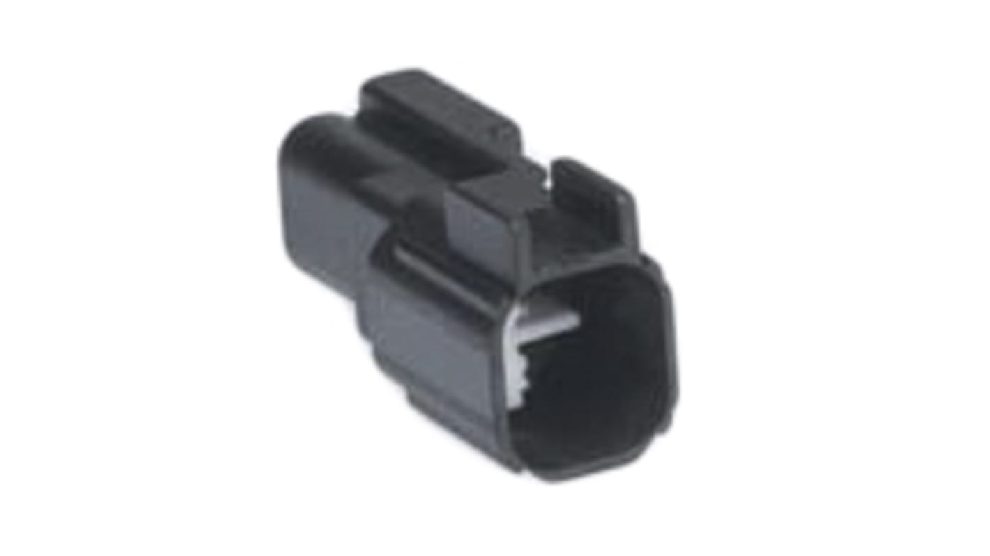 Molex, MX150 Automotive Connector Plug Grey Cable Mount 2 Way, Crimp Termination 34675-0002