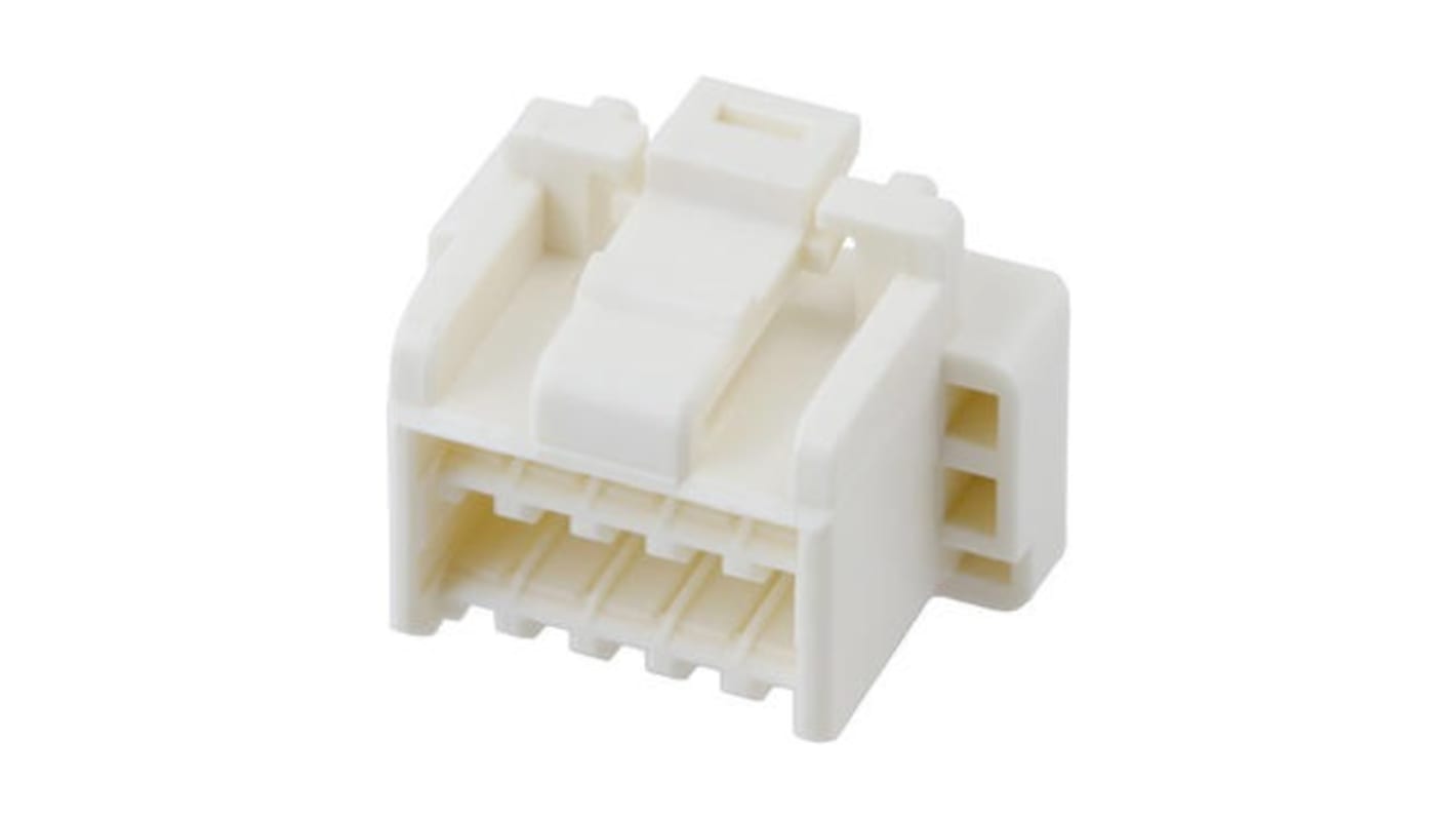 Molex Female Crimp Connector Housing, 1.5mm Pitch, 10 Way, 2 Row