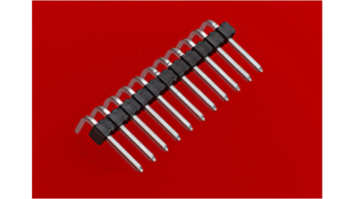 Złącze szpilkowe 4-pinowe raster: 2.54mm -rzędowe Molex Przewlekany 4.0A 500.0 V.