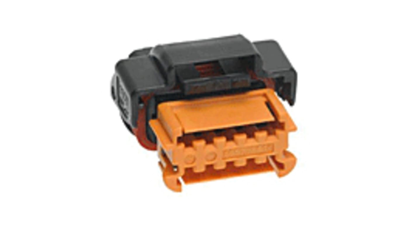 Molex Automotive Connector Socket Black Cable Mount 10 Way, Crimp Termination 98788-1201