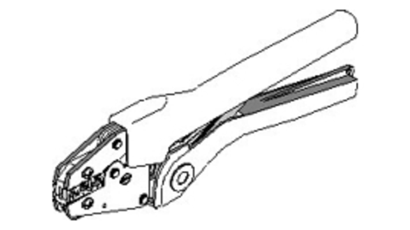 Molex 207129 Hand Ratcheting Crimp Tool for Avikrimp Connectors, 0.35 → 2mm² Wire