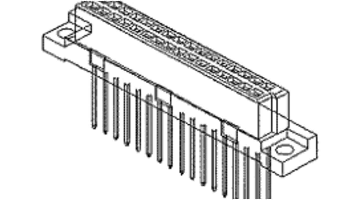 Connettore coassiale Ad angolo diritto Molex, Maschio, 50Ω, Montaggio superficiale